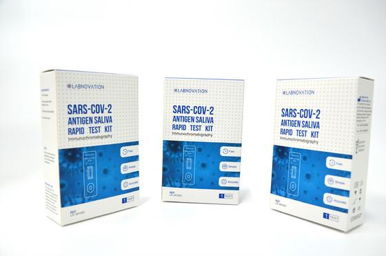 1 pak SARS-CoV-2 de Test Kit No Equipment Need van het Speekselantigeen