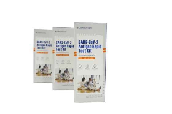 99.30% nauwkeurigheid SARS-CoV-2 Testende Uitrusting 79*37*200MM van het Antigeenhuis