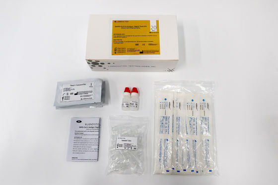 Eenvoudig stel SARS-CoV-2 Antigeen Snelle Test Kit For Mutations Detection in werking