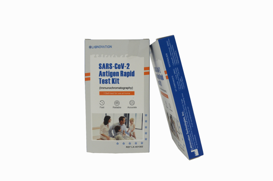 De enige Autoverificatie Kit Detecting SARS-CoV-2 van het Verpakkingsantigeen Nucleocapsid-Gediplomeerd Ce