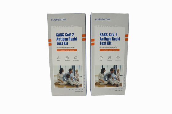 Snelle Testuitrusting covid-19 Uitrusting 99,30% coV-19 de Neus Snelle Autoverificatie Kit Simple Operate van de Antigeen Snelle Test van het Zwabberantigeen