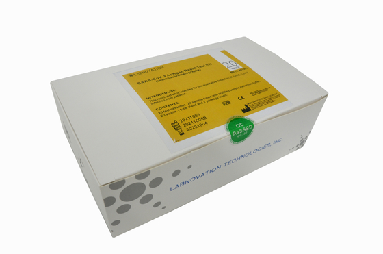 SARS-CoV-2 Uitrusting 20 van de antigeen Snelle Test Snelle de Testuitrusting van het Tests Professionele Gebruik