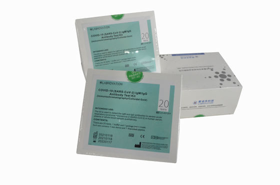Covid-19 Antilichamen Snelle Test 20 Snelle Test Kit For Prision van het Tests de Professionele Antilichaam