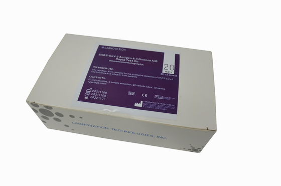 ISO 13485 Professionele Griepab Test Kit Flu Swab Antigen Kit