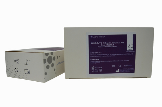 OEM Korte Testtijd coV-19 de Test Kit One Step Solution van de Griepzwabber