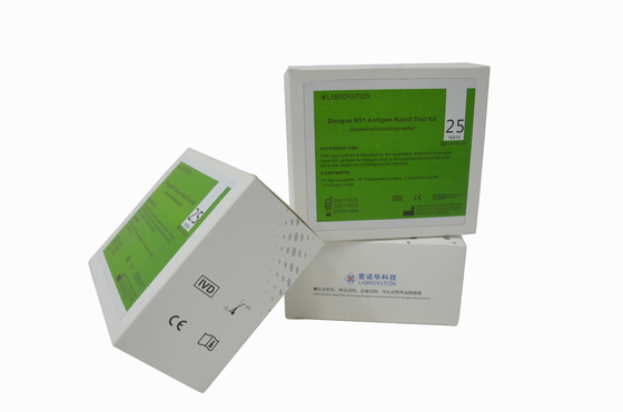 Van de Testkit whole blood serum plasma van de cassetteknokkelkoorts NS1 Snelle het Antigeen Kenmerkende Uitrusting