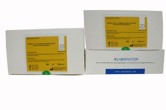 Kenmerkend de Uitrustingsce Gediplomeerde 20Tests/Kit van de SARS-CoV-2 Antigeen Snel Test