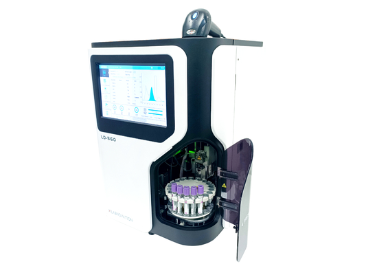 HbA1c Analysator LD-560 de Analysatorhplc van Labnovation laatst Volledige Geautomatiseerde Methodeifcc&amp;ngsp Gediplomeerde HbA1c Analysator