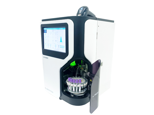 Labnovation LD-560 de Volledige Geautomatiseerde HbA1c-Optie van de Analysatorifcc NGSP Gediplomeerde Dubbele Wijze