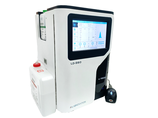HbA1c Analysator LD-560 de Recentste Analysator van Labnovation voor HbA1c die Gediplomeerde IFCC&amp;NGSP testen