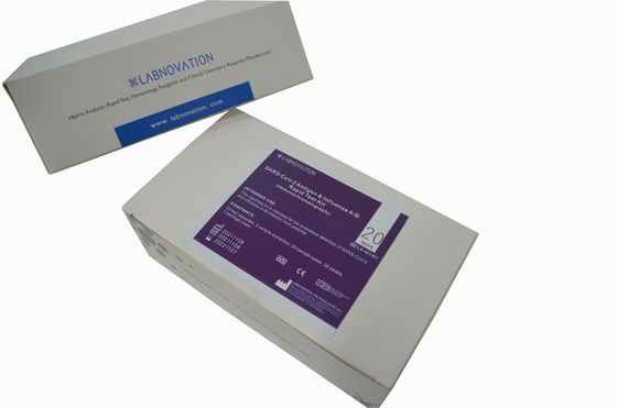 kwaliteit  Professional CoV-19 Antigen Influenza AB Test Kit 20 Tests fabriek