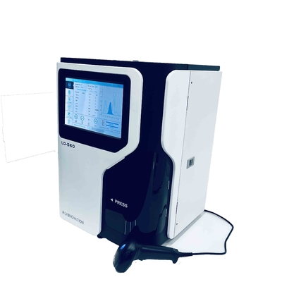 90 Secondenhplc HbA1c Analysator Geheel Bloed/pre Verdunnersteekproef 10“ Volledige Kleurenlcd Vertoning