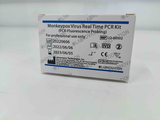 PCR van het Monkeypoxvirus Snelle van het het Serumletsel van Testkit real time for human de Afscheidingssteekproeven
