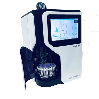 Volledig Geautomatiseerde HbA1c-Analysator voor Hba1c-Test met 600T-Reagensuitrusting