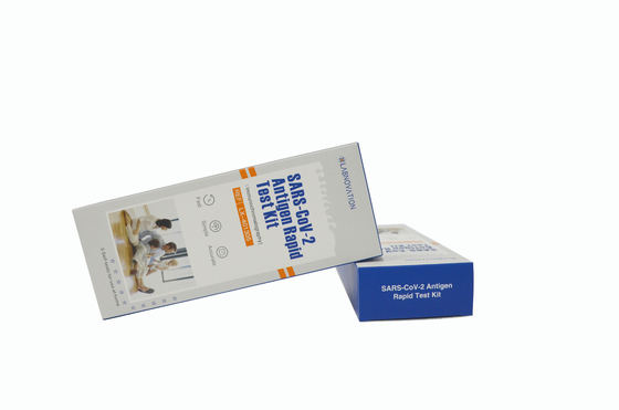 ISO9001 plastic Sars Cov 2 Antigeen Snelle Test Kit Result In 15 Minuten de Test van Labnovation