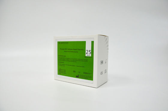 95% het Antigeentest Kit Rapid Chromatographic Immunoassay van de nauwkeurigheids Witte Knokkelkoorts NS1