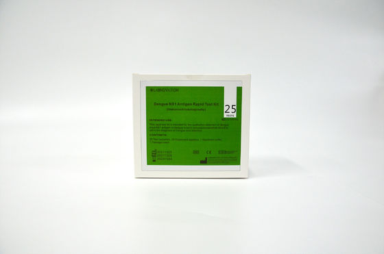95% het Antigeentest Kit Rapid Chromatographic Immunoassay van de nauwkeurigheids Witte Knokkelkoorts NS1