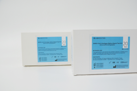 Cassette Één Uitrusting SARS-CoV-2 van de Stap Snelle Test Comfortabele de Testuitrusting van Speekselrtk