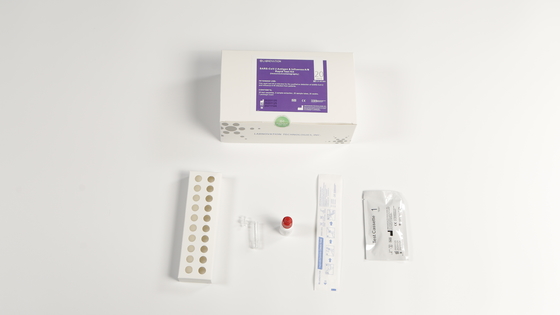 Snelle Controle covid-19 de Uitrusting van Kit Comprehensive Rapid Flu Swab van de Grieptest