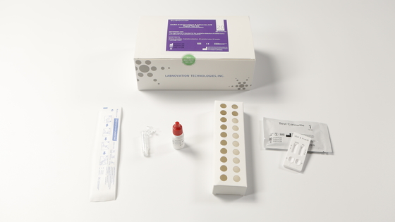 20PCS coV-19 de Test Kit For Qualitative Detection van de Antigeengriep ab