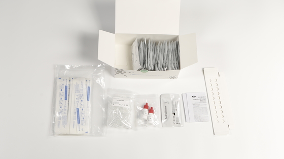 20PCS coV-19 de Test Kit For Qualitative Detection van de Antigeengriep ab