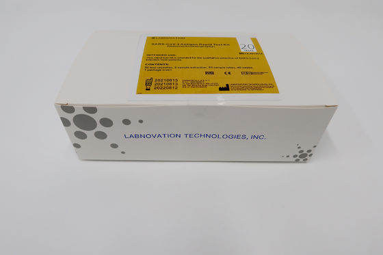 Eenvoudig stel SARS-CoV-2 Antigeen Snelle Test Kit For Mutations Detection in werking