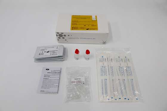 Wegwerpproduct SARS-CoV-2 de Test Kit High Specificity Labnovation Test van het Cassettertk Antigeen