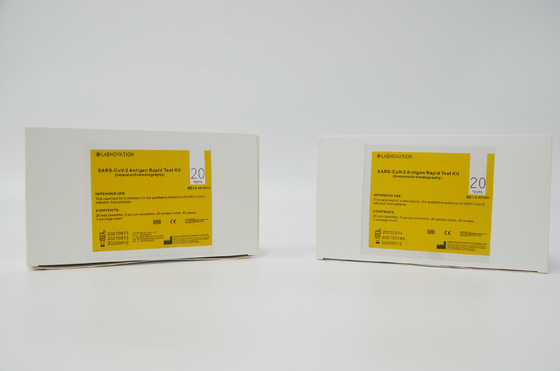 100.00% specificiteit SARS-CoV-2 Uitrusting 20 van de Antigeenrtk Test de Test van Testslabnovation