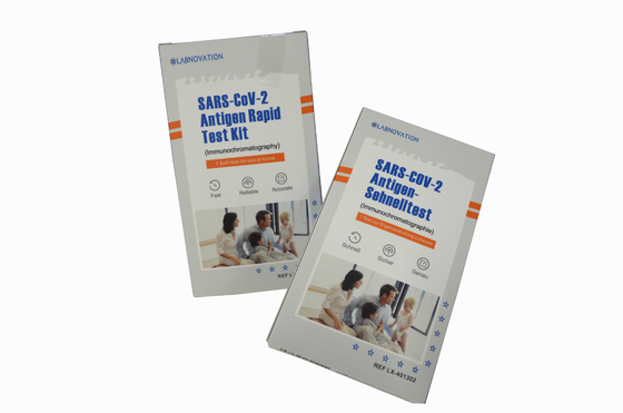 De enige Autoverificatie Kit Detecting SARS-CoV-2 van het Verpakkingsantigeen Nucleocapsid-Gediplomeerd Ce