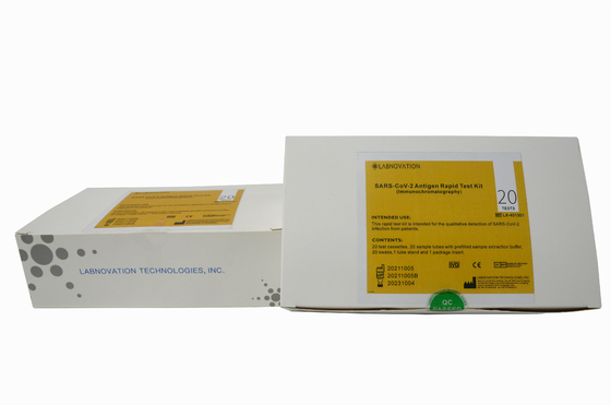 Één Ce van de Testkit nasal swab van het Stapantigeen Snel Gediplomeerd voor SARS-CoV-2