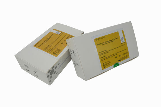 Snelle Testuitrusting SARS-CoV-2 Uitrusting 20 van de Antigeen Snelle Test de Testuitrusting van Diagnosisi van het Test Professionele Antigeen