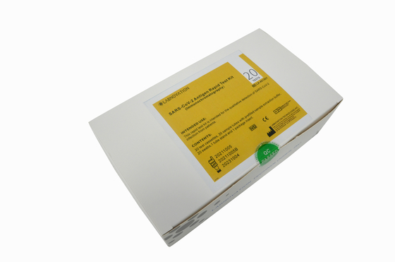 Snelle Neusoropharynx Zwabber covid-19 Antigeentest Kit For Suspected Population