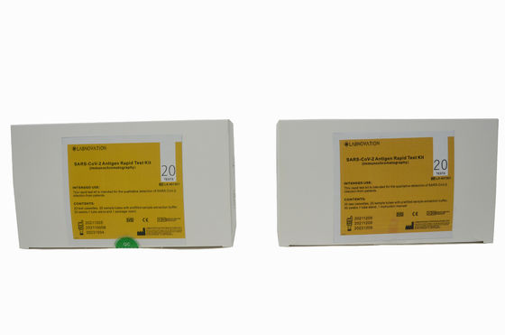 Snelle Uitrusting coV-19 Uitrusting 20 Tests Kit Simple Operate Professional Use van de Antigeentest van de Antigeen Snelle Test
