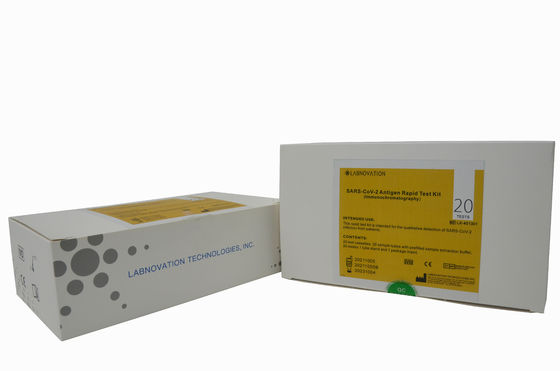 Snelle Testuitrusting SARS-CoV-2 Uitrusting 20 van de Antigeen Snelle Test de Testuitrusting van Diagnosisi van het Test Professionele Antigeen