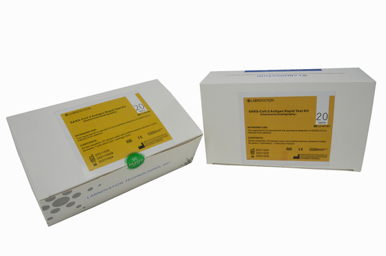 Snelle Neusoropharynx Zwabber covid-19 Antigeentest Kit For Suspected Population