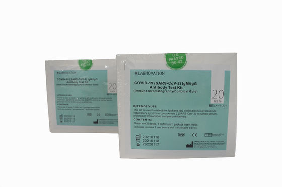 Ra [identiteitskaart-Test Kit Universal SARS-CoV-2 van de het Antilichamen Snelle Test van IgG IgM de Uitrustings90% Nauwkeurigheid