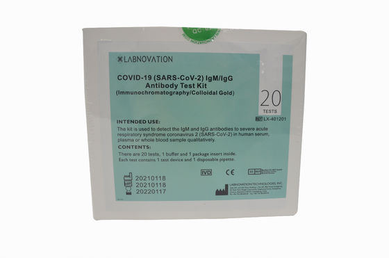 SARS-CoV-2 IgG/IgM-Antilichamen Snelle Test Kit Simple Operate High Accuracy