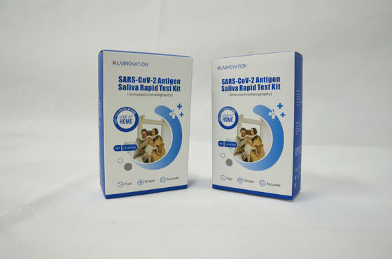 SARS-CoV-2 de Uitrusting van de het Speekseltest van Kit Single Pack Portable van de speekselautoverificatie RTK Ag