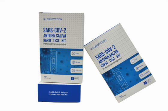 ISO cov-19 de Draagbare van het het Apparatenspeeksel van de Antigeen Snelle Test Test Kit Approved By KKM