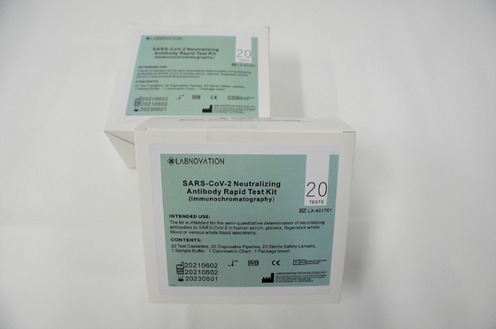 ISO9001 het universele Neutraliserende Specimen van Kit Whole Blood Serum Plasma van de Antilichamentest