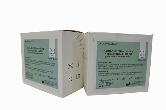 CoV-19 Één de Testuitrusting ISO9001 van het Stap Neutraliserende Antilichaam