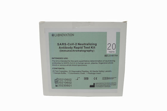 CoV-19 Één de Testuitrusting ISO9001 van het Stap Neutraliserende Antilichaam