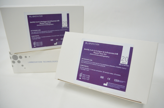 OEM ODM de Uitvoerige Test IN VITRO Kenmerkend Kit For van de Antigeengriep ab