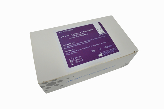 OEM ODM de Uitvoerige Test IN VITRO Kenmerkend Kit For van de Antigeengriep ab