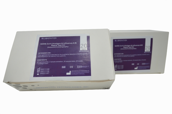 Oropharyngeal Test Kit Combo Antigen Influenza A van de Zwabber Snelle Griep &amp; B-Testuitrusting