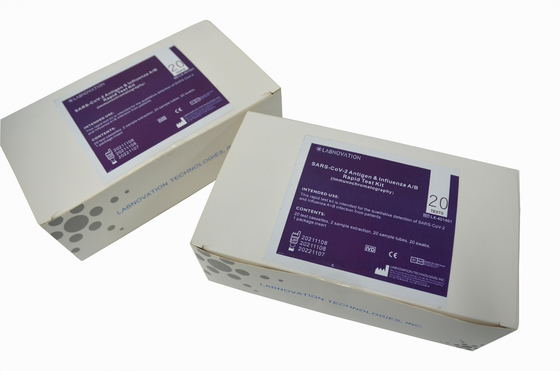 OEM Korte Testtijd coV-19 de Test Kit One Step Solution van de Griepzwabber