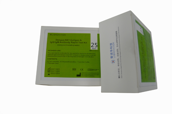 Van het de Knokkelkoortsantigeen van NS1 IgG IgM Combo het Antilichamentest Kit Immunochromatography