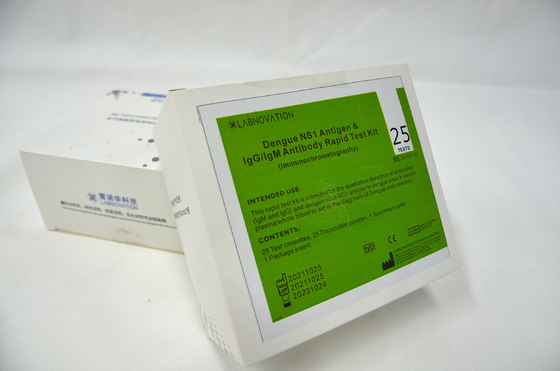 Snelle de Testuitrusting 25PCS van ISO9001 IgG IgM Combo Dengue NS1 Ag