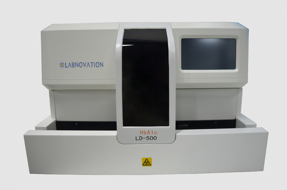 Medische Snelle van de de Testanalysator van HbF HbA1c Geautomatiseerde de Hemoglobineanalysator 15ul