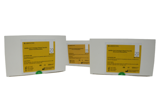 Kenmerkend de Uitrustingsce Gediplomeerde 20Tests/Kit van de SARS-CoV-2 Antigeen Snel Test